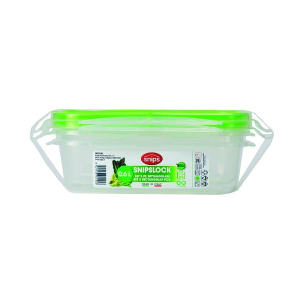 Komplet 2 posod za hrano Snips, 0,6 l-image-4