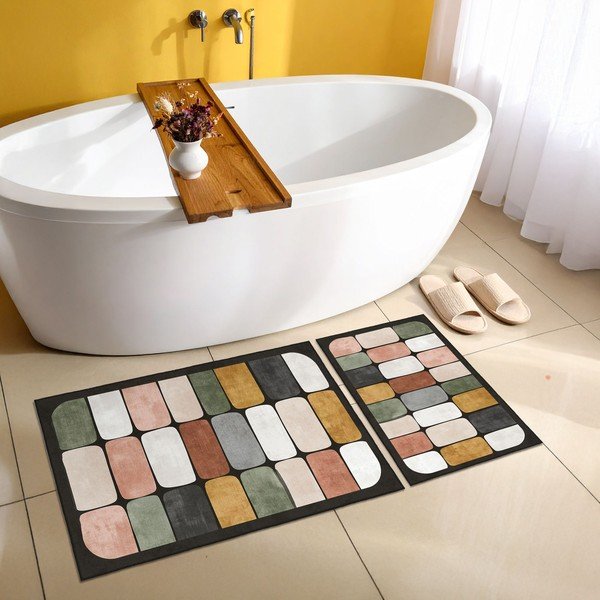 Kopalniške preproge v kompletu 2 ks 60x100 cm – Foutastic-image-1