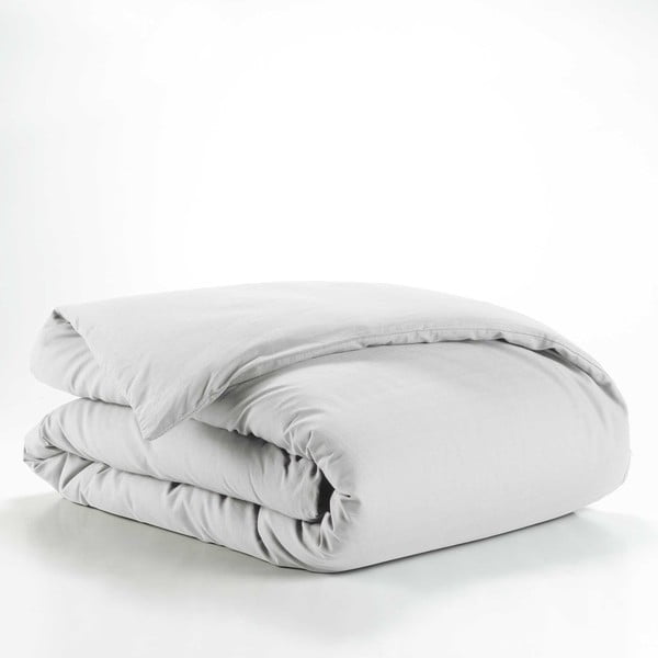 Bela enojna bombažna posteljnina 140x200 cm Lina – douceur d'intérieur-image-2