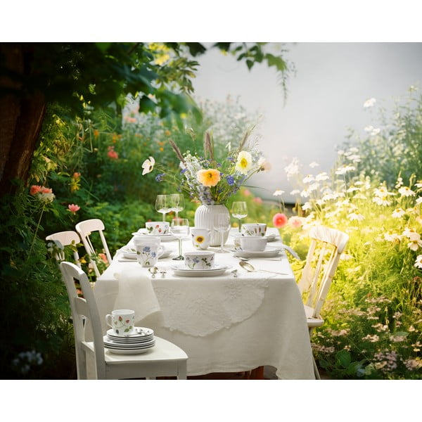 Bel desertni porcelanast krožnik ø 22 cm Hammershøi Summer – Kähler Design-image-4