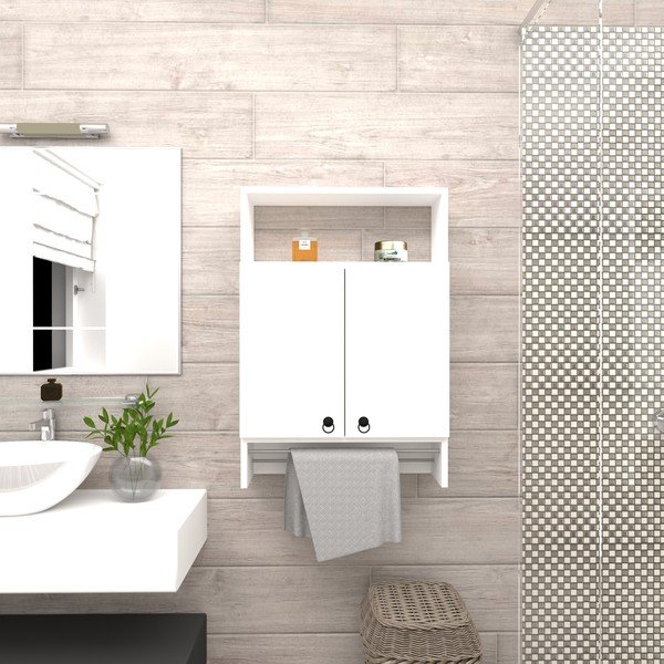 Bela kopalniška omarica Puqa Design Beta-image-1