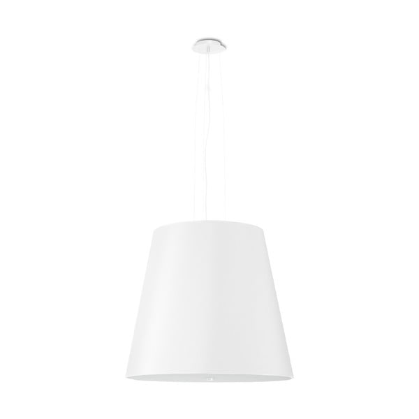 Bela viseča svetilka s steklenim senčnikom ø 50 cm Tresco - Nice Lamps