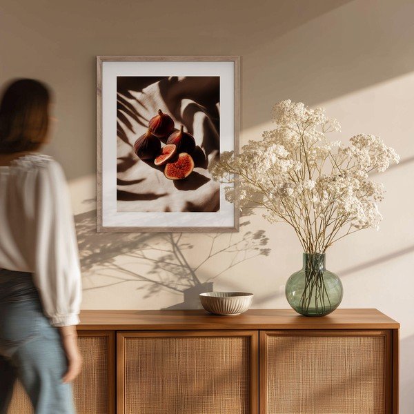 Tiskana slika z okvirjem 40x50 cm Ripe Figs – Styler-image-2