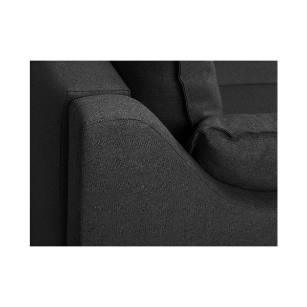 Temno siva zofa Mazzini Sofas Ancolie, 150 cm-image-4