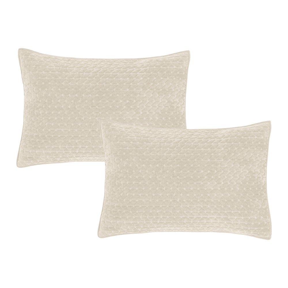 Prevleke za blazino v kompletu 2 ks Attica Velvet Embroidered