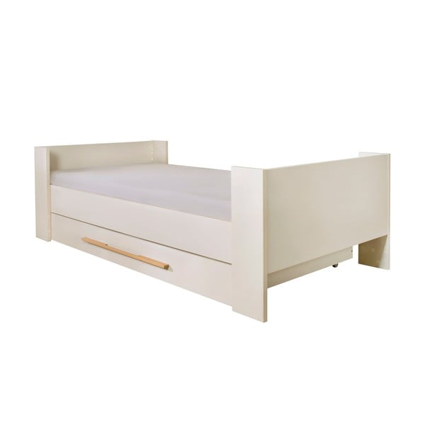 Bež otroška postelja s prostorom za shranjevanje brez letvenega dna 90x200 cm Kids – Roba