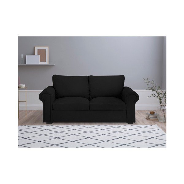 Črna zofa Windsor & Co Sofas Hermes, 104 cm-image-2