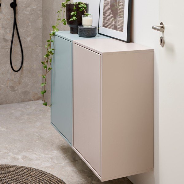 Prašno moder stenski koš za perilo Laundry Box – ReCollector-image-1