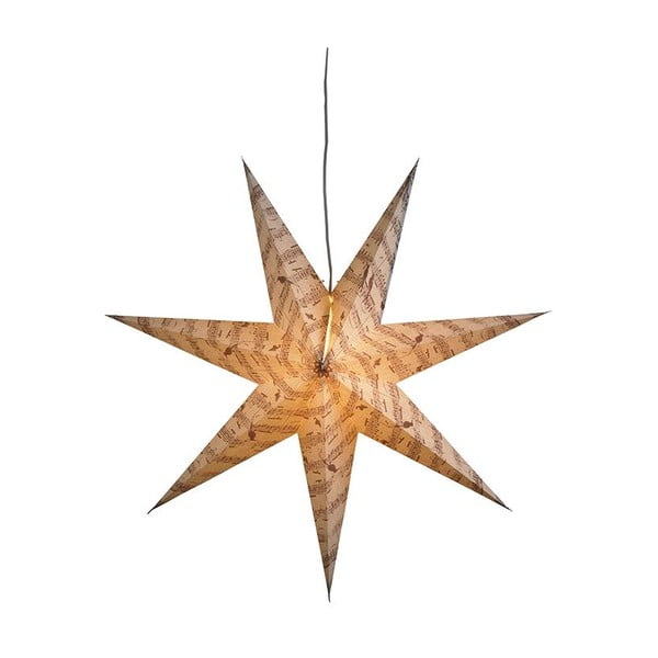 Viseča zvezda Musica, Ø75 cm, siva