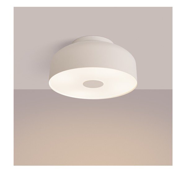 Kremno bela stropna svetilka ø 30 cm Blacko – Sollux-image-4