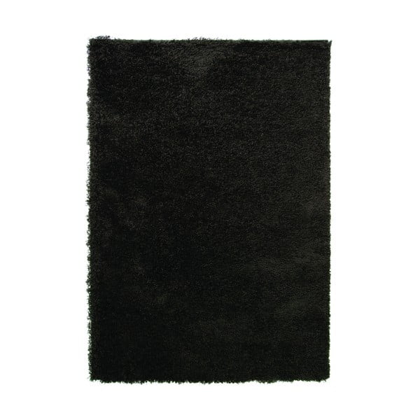 Črna preproga Flair Rugs Cariboo Black, 60 x 110 cm