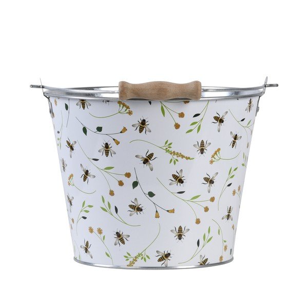 Vrtno vedro s potiskom Esschert Design Bee, 5 l-image-1