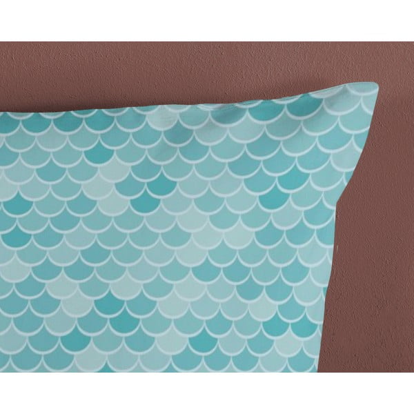 Modra/rožnata enojna bombažna otroška posteljnina 140x200 cm Alisse – Good Morning-image-3