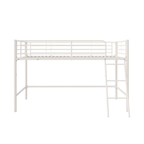 Bela dvignjena otroška postelja 90x200 cm Jodie – Støraa-image-4