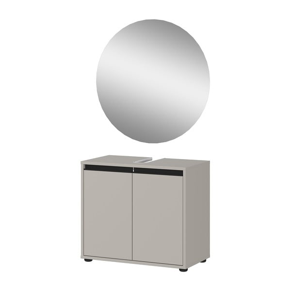 Siv komplet pohištva za kopalnico Lemont – Germania