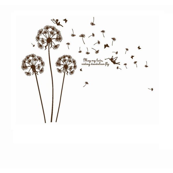 Nalepka Ambiance Dandelion Flowers-image-1