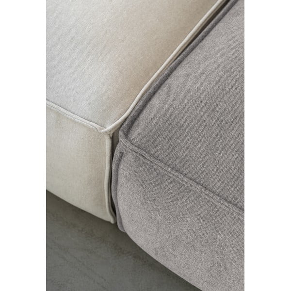 Svetlo siva kotna sedežna garnitura (levi kot) Flex Felix – Miuform-image-4