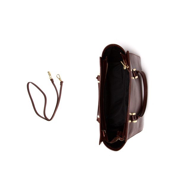 Usnjena torbica Mangotti 382 Marrone-image-3