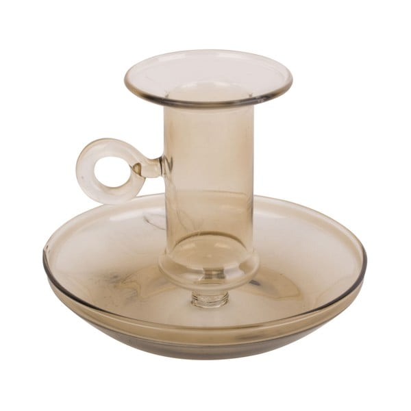 Svetlo rjav steklen svečnik PT LIVING Elle-image-2