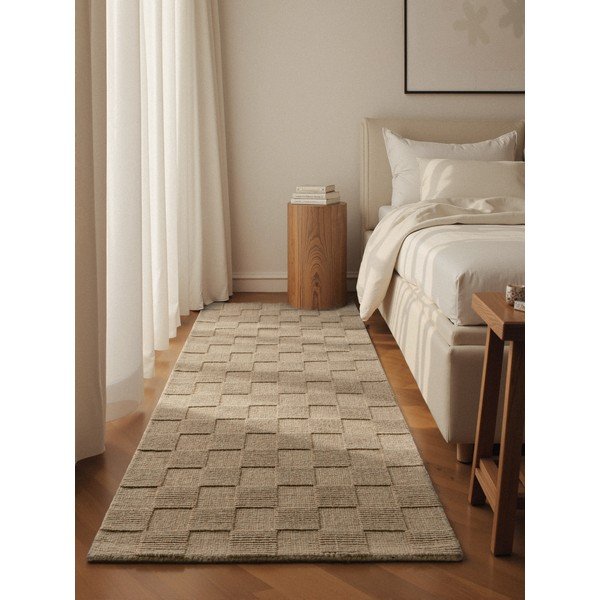 Rjav ročno tkan volnen tekač 80x200 cm Scala – Villeroy&Boch-image-1