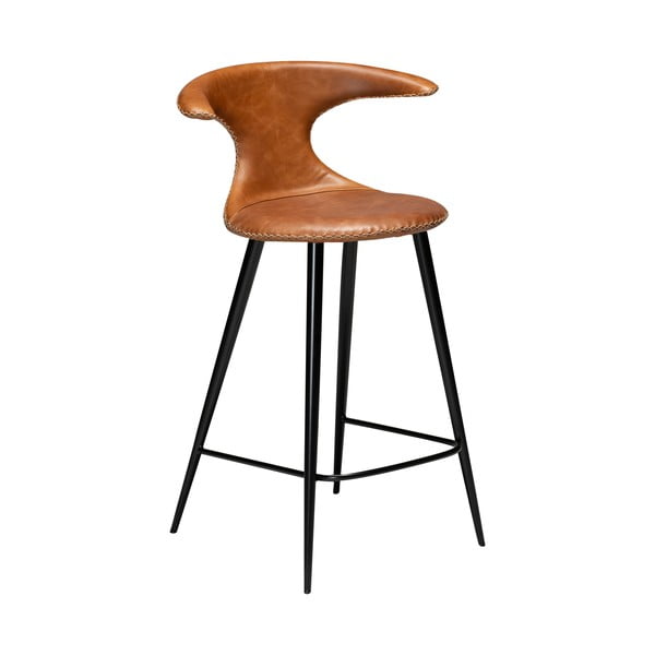 Barski stol konjakasto rjave barve DAN-FORM Denmark, višina 90 cm