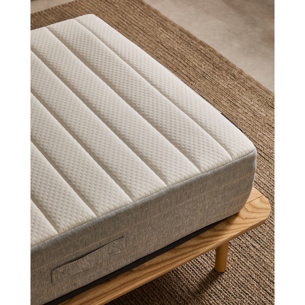 Trda vzmetena termoregulacijska vzmetnica 90x200 cm Juno – Kave Home-image-2