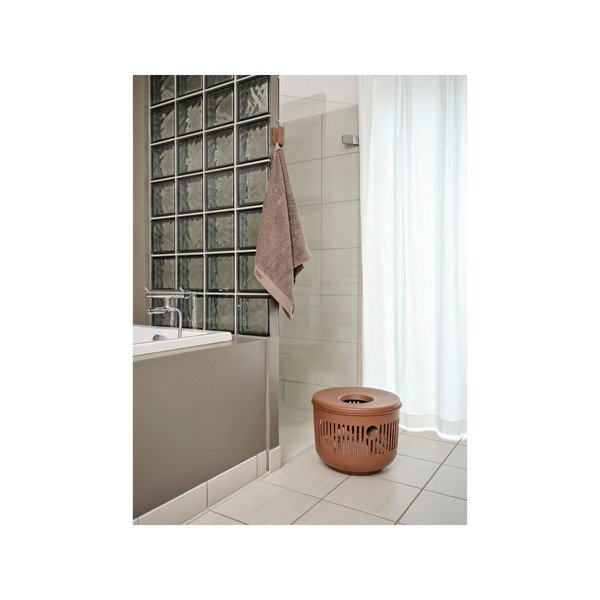 Kovinski stenski obešalnik v barvi terakote Ume – Zone-image-2