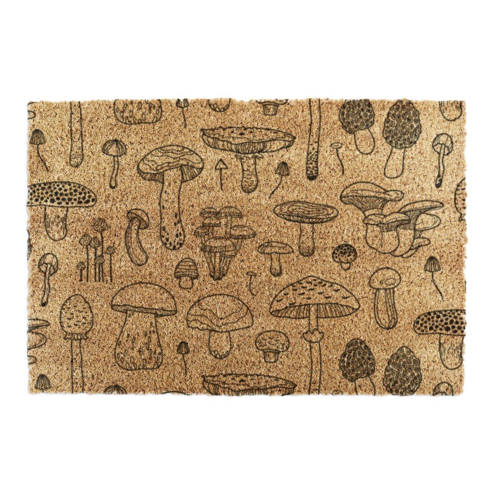 Predpražnik iz kokosovih vlaken 40x60 cm Mushrooms
