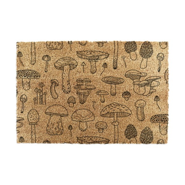 Predpražnik iz kokosovih vlaken 40x60 cm Mushrooms – Artsy Doormats