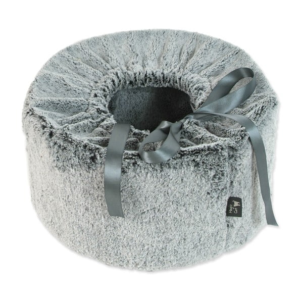 Siva mačja postelja ø 40 cm Magic Cat - Plaček Pet Products