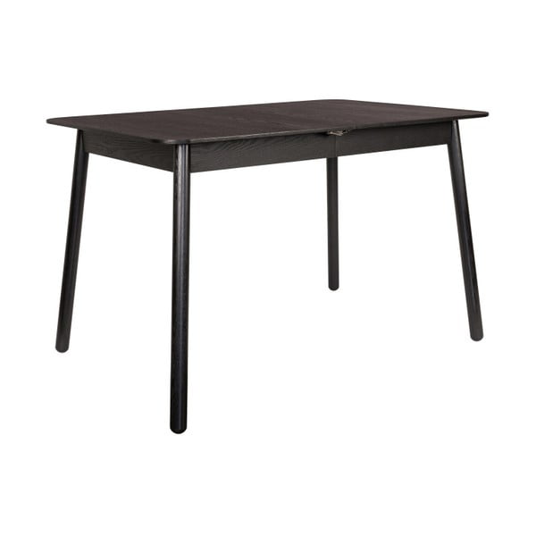 Črna raztegljiva jedilna miza Zuiver Glimps, 120 x 80 cm-image-4