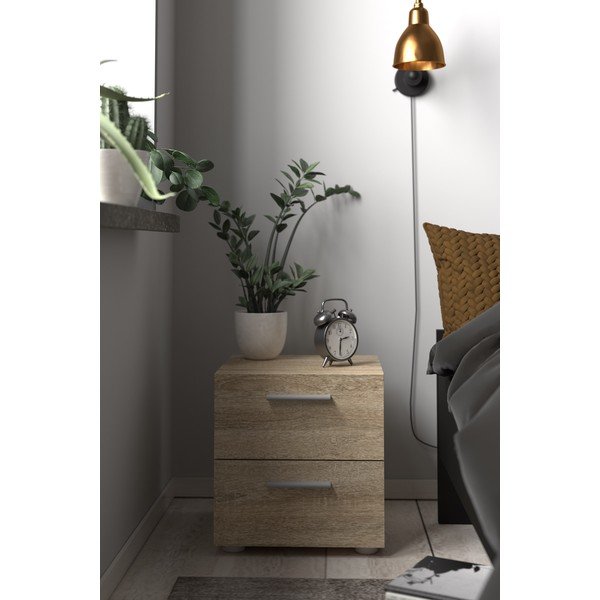 Nočna omarica v naravni barvi Pepe – Tvilum-image-1