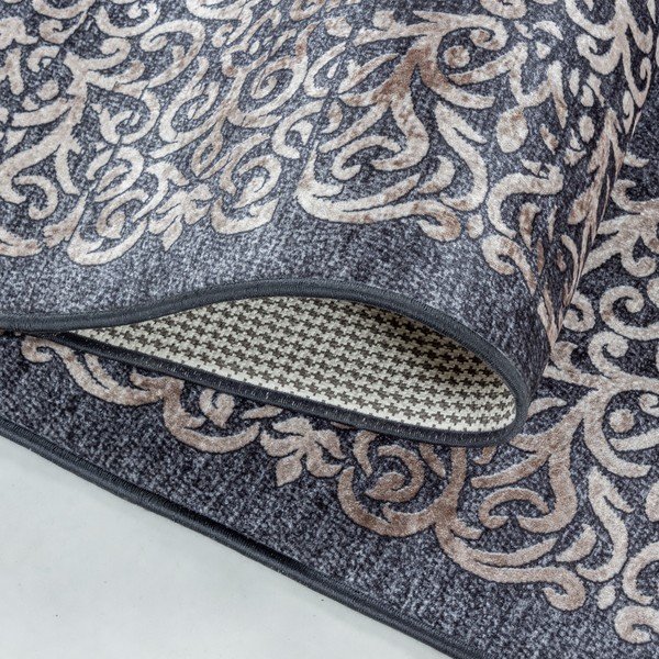 Antracitno siv pralen tekač 80x250 cm Fiesta – Ayyildiz Carpets-image-2
