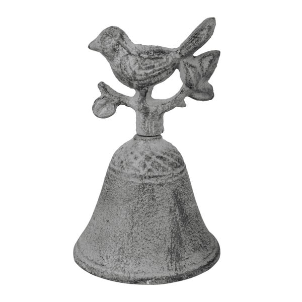 Litoželezni zvonec z okrasno ptico Esschert Design