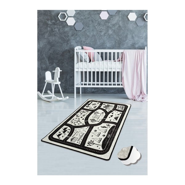 Otroška preproga Black City, 140 x 190 cm-image-1