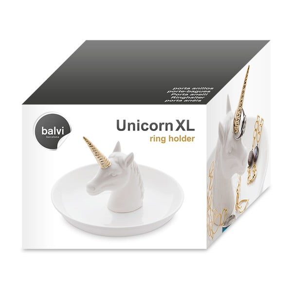 Porcelanast pladenj za nakit Unicorn – Balvi-image-3