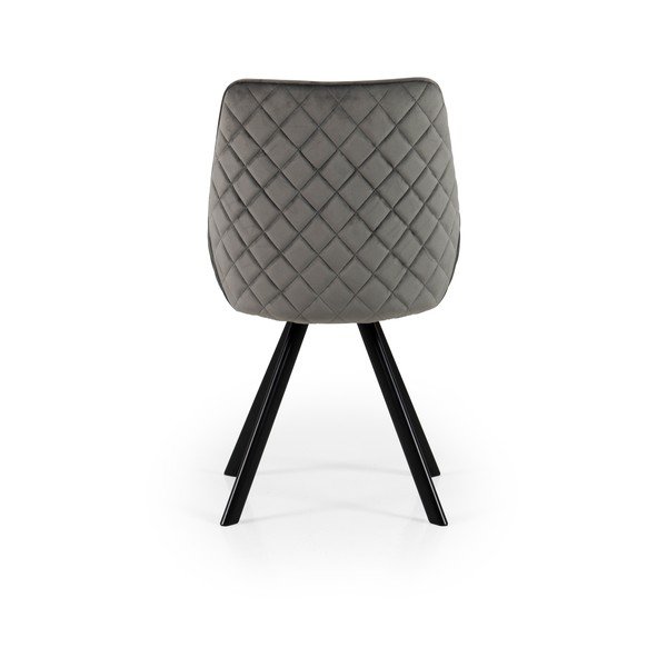 Sivi žametni jedilni stoli v kompletu 2 ks Ritz – Tenzo-image-2