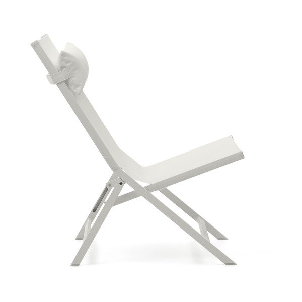 Bel kovinski vrtni fotelj Canutells – Kave Home-image-4