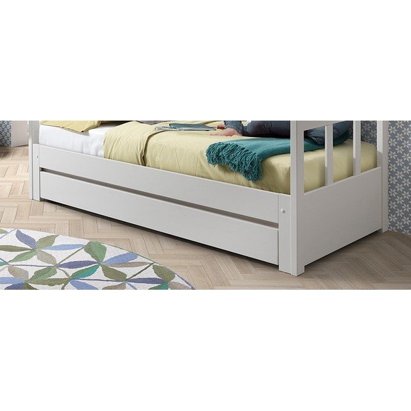 Bel otroški predal za pod posteljo PINO – Vipack-image-2