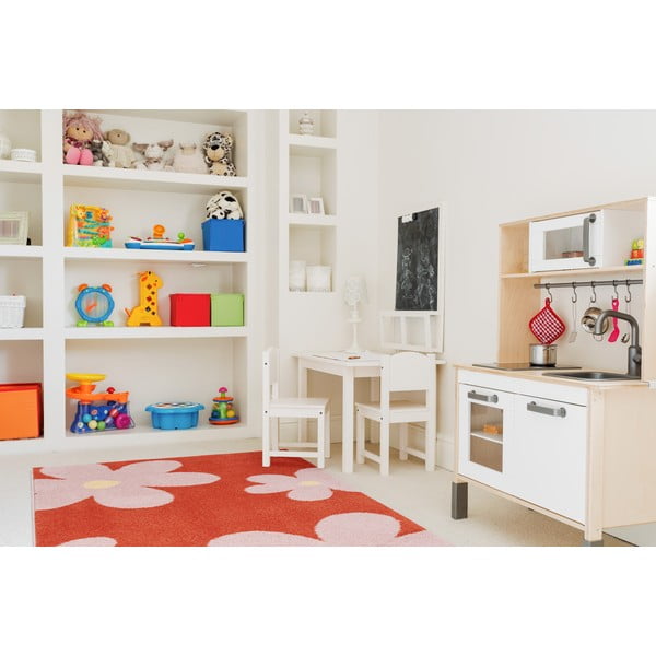 Rdeča/rožnata otroška preproga 80x150 cm Lolly Coral – FD-image-1