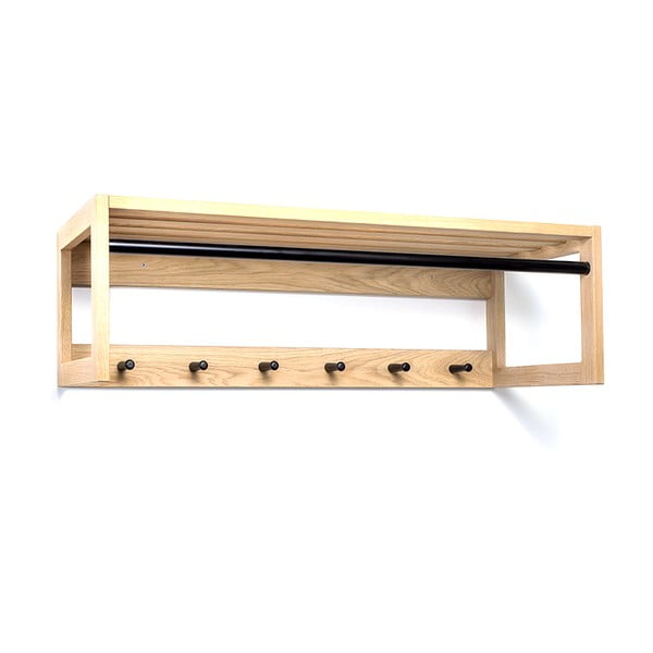 Stenska polica iz masivnega hrasta Woodman Slussen Puro-image-2