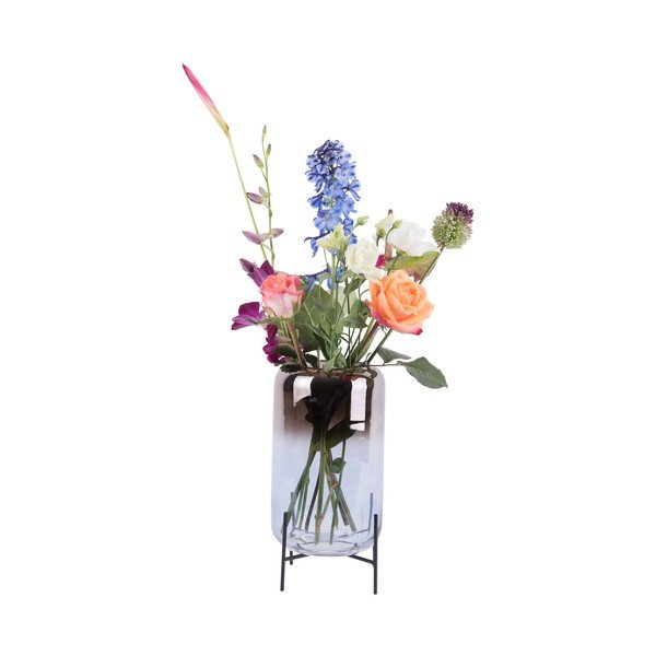 Steklena vaza PT LIVING Silver Fade, višina 29 cm-image-2