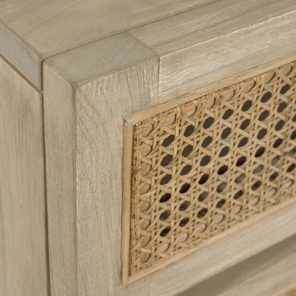 Lesena komoda s 5 predali Mindi Kave Home Rexit-image-3