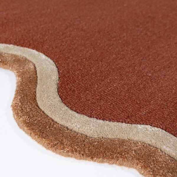 Ročno tkana preproga iz mešanice volne v barvi terakote 120x170 cm Rivo Wool – Flair Rugs-image-4