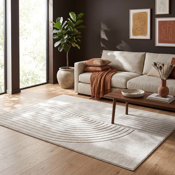 Kremno bela preproga 200x290 cm Solace – ESTE-image-3