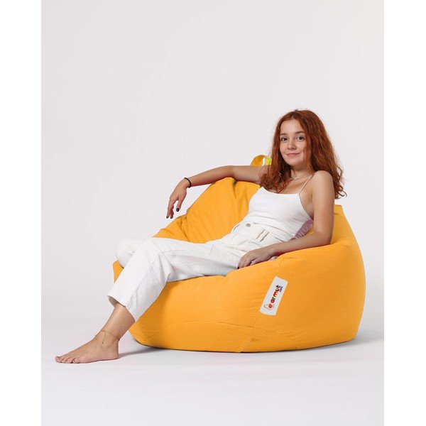 Rumena vreča za sedenje Premium – Floriane Garden-image-2