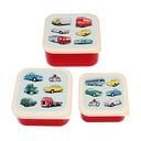 Otroška posoda za malico 3 kos Road Trip – Rex London