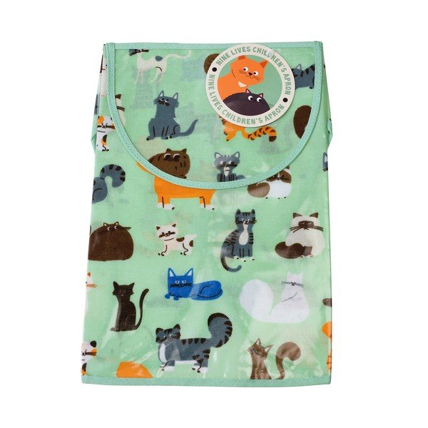 Zelen otroški predpasnik Rex London Nine Lives-image-2