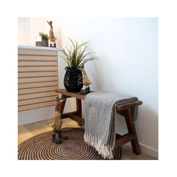 Rjava vrtna klop iz masivnega lesa Barcelona – House Nordic-image-1