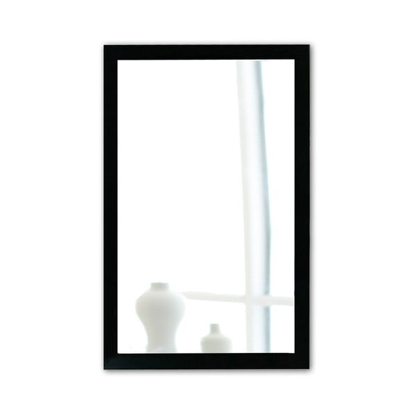 Stensko ogledalo s črnim okvirjem Oyo Concept, 40 x 55 cm